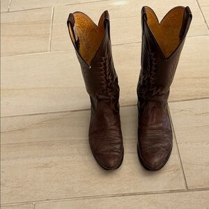 Genuine Leather Western Boots for Men